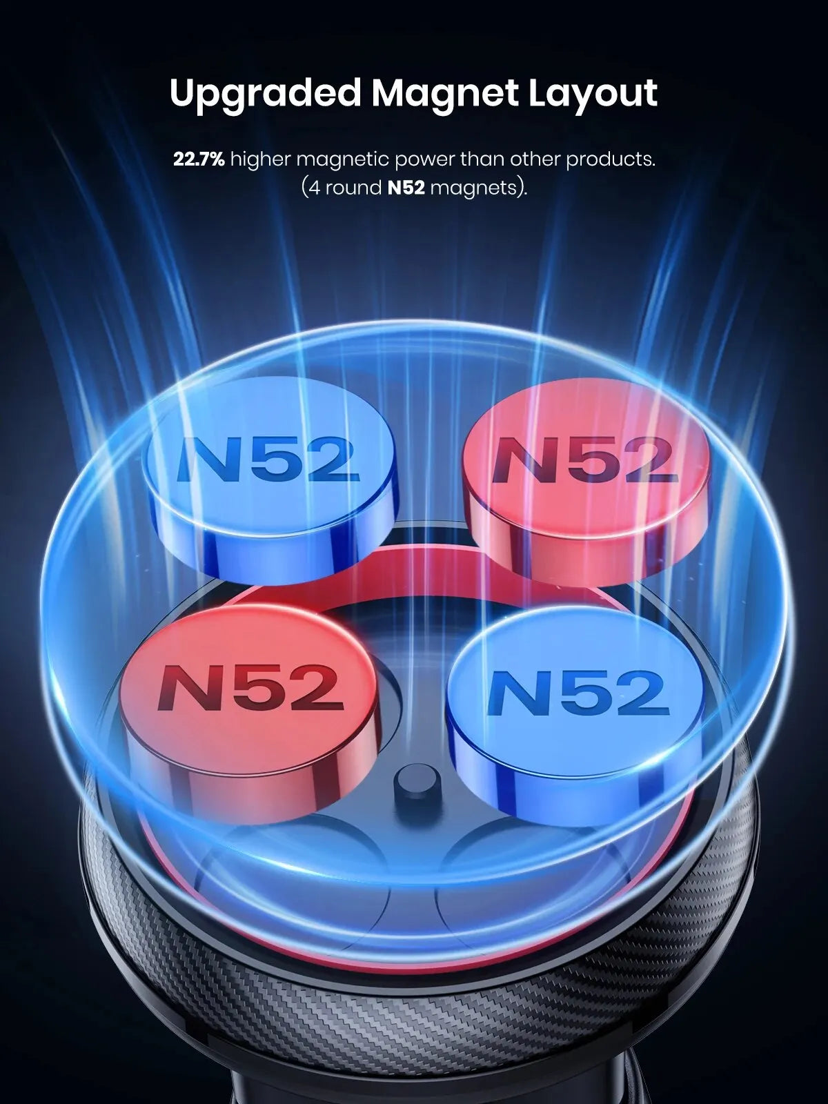 Support de téléphone magnétique