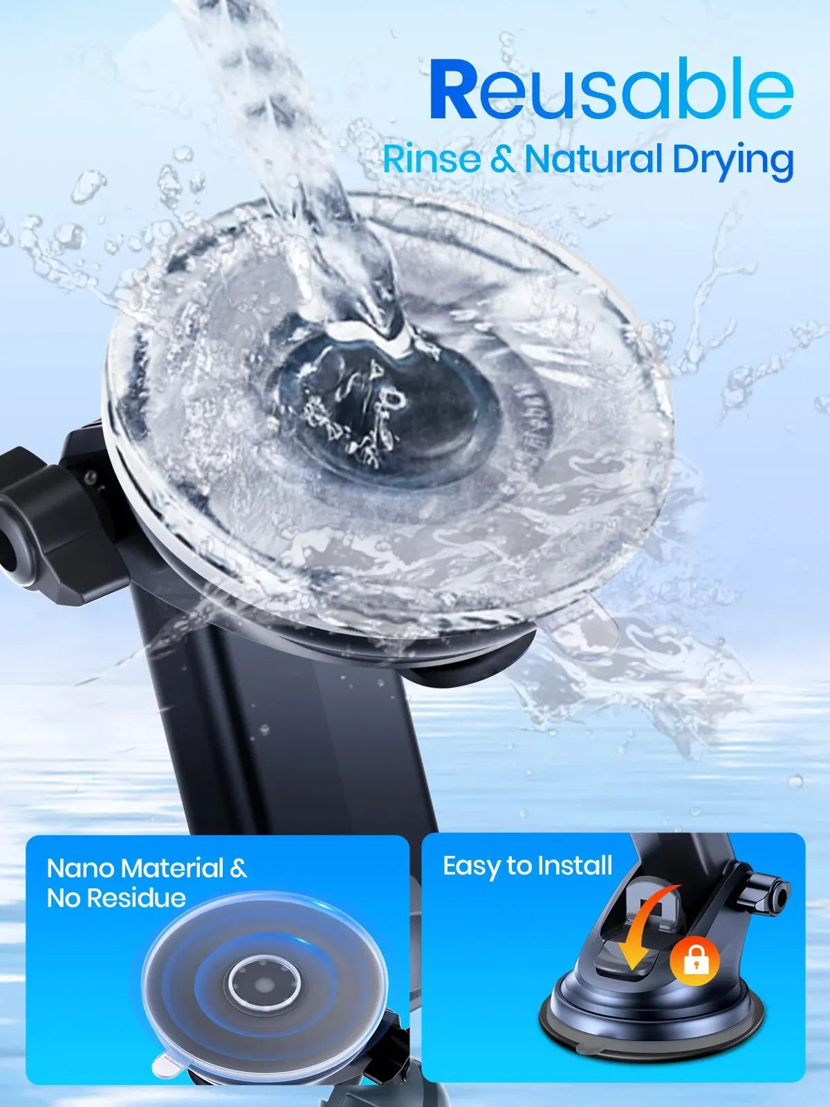 Support de téléphone magnétique